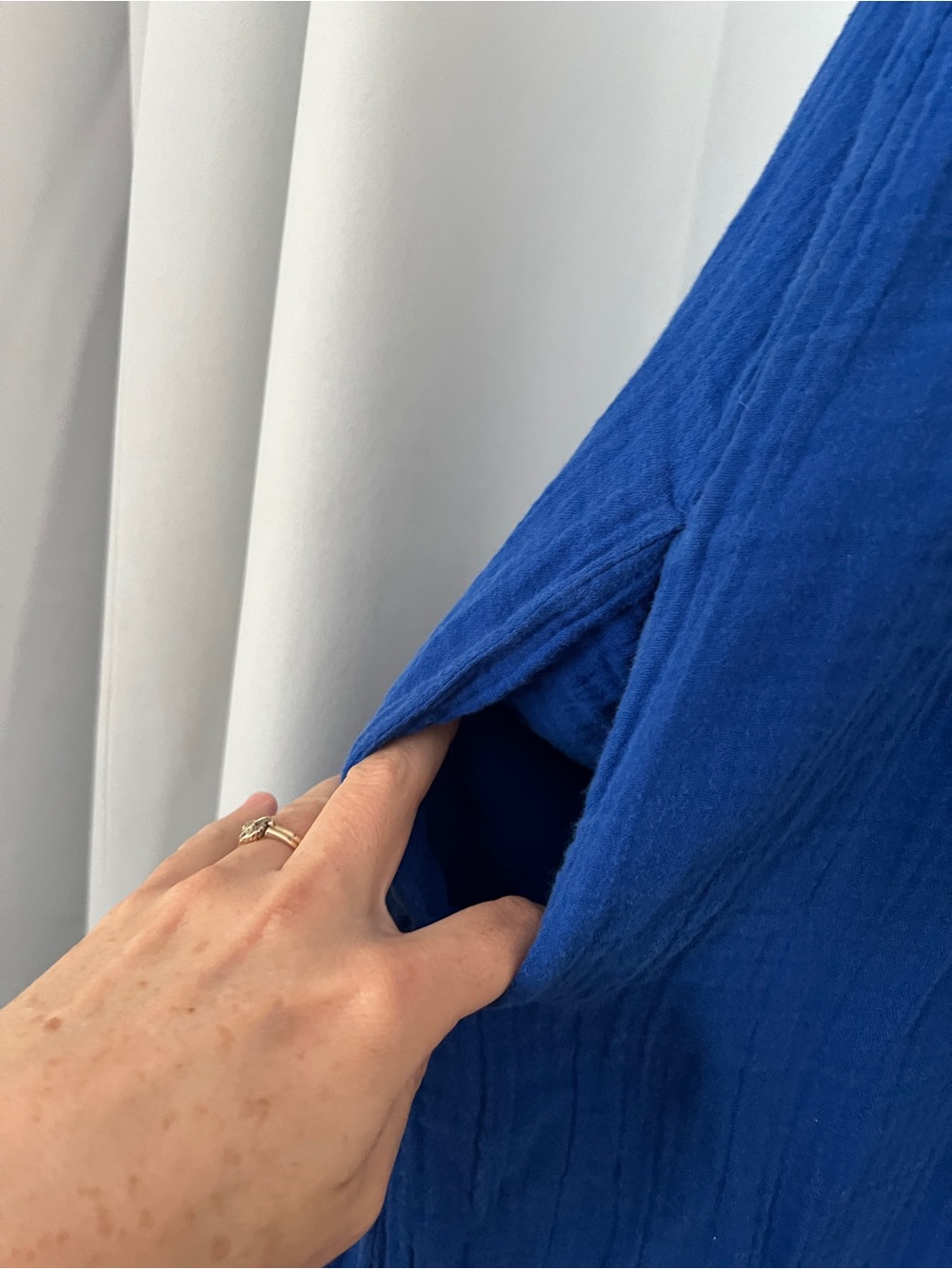 Old Navy Cobalt Blue Spaghetti-Strap Maxi Dress - Picture 4 of 5